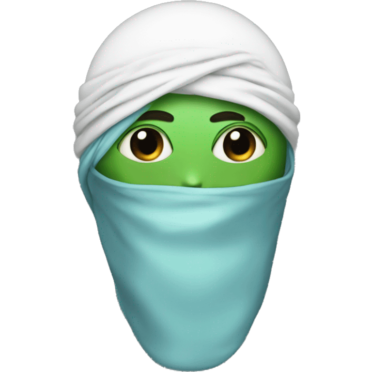 alien wearing a durag emoji