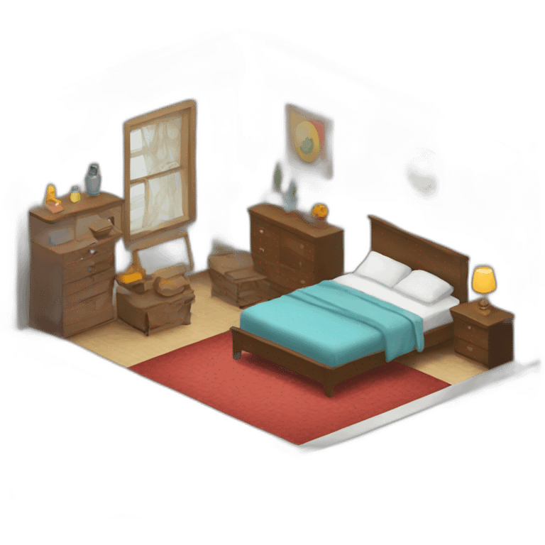 3d room emoji