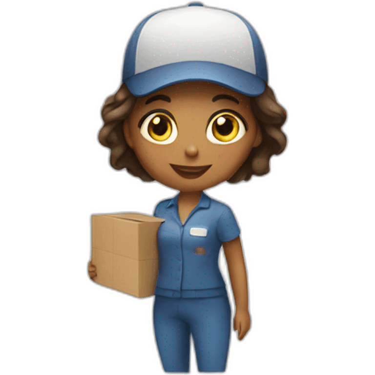 Delivery girl  emoji