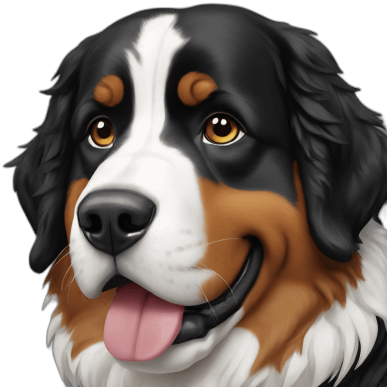 bernese mountain emoji