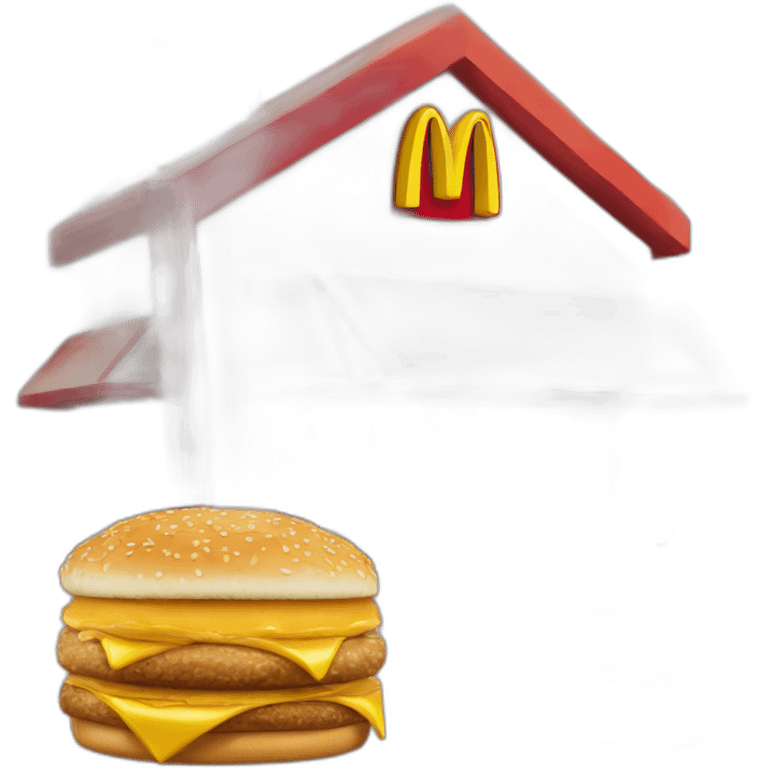 McDonald's with jollibee emoji