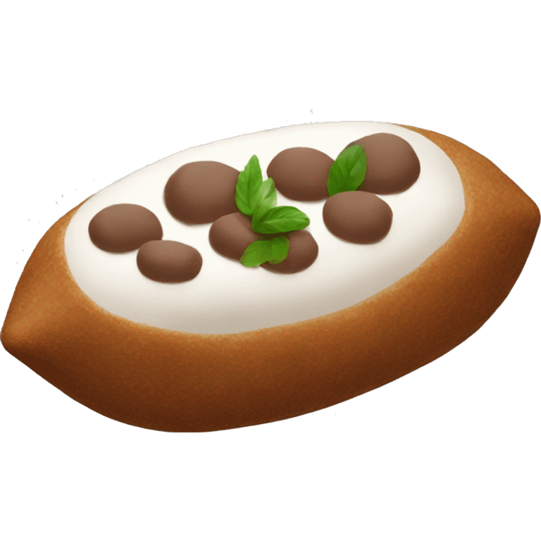 Arabic Kibbeh Food emoji