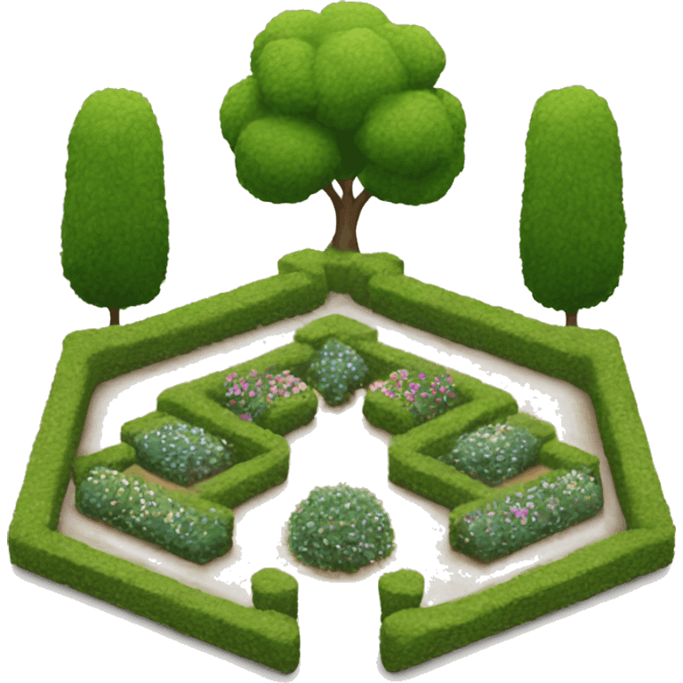 logo of a garden  emoji