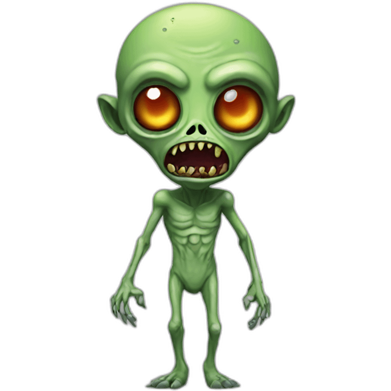 zombie alien emoji