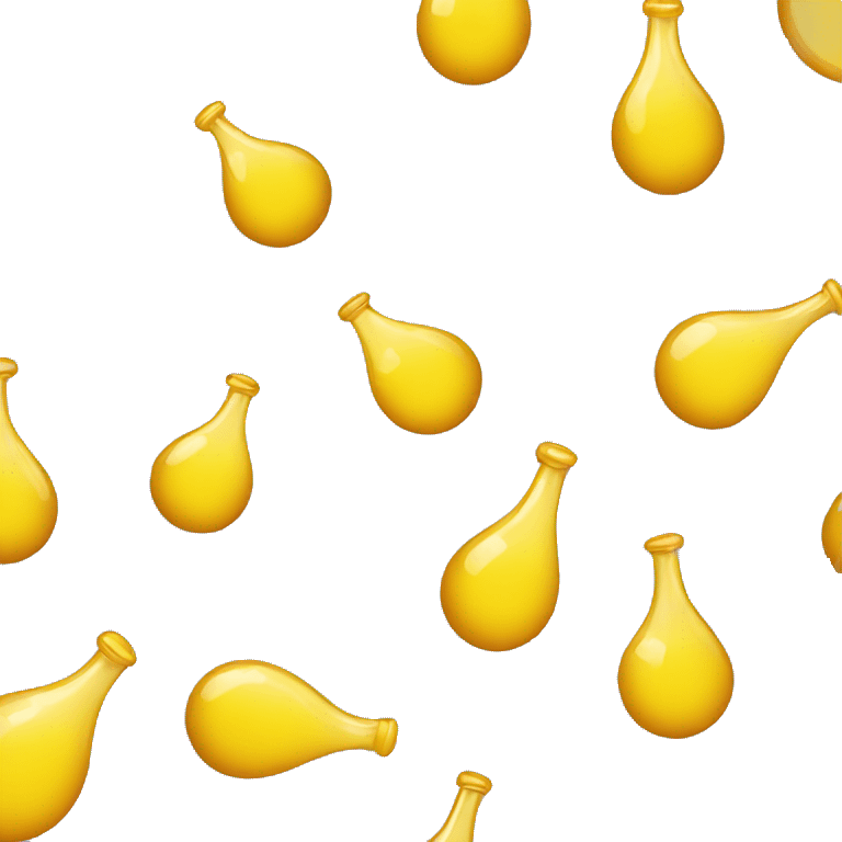 Yellow liquid emoji