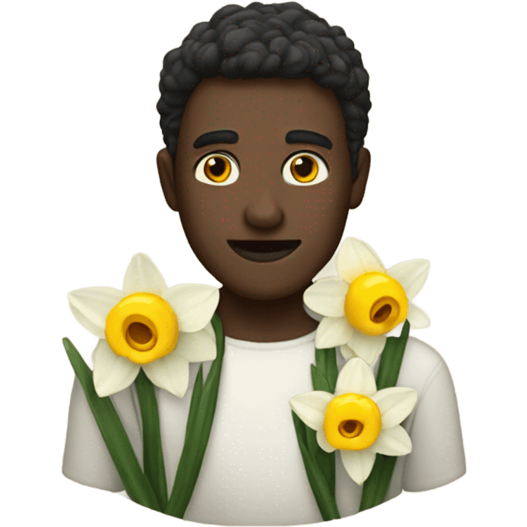 narcissus man emoji