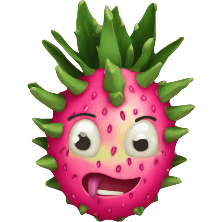 Dragonfruit emoji