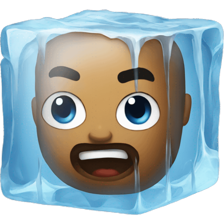 Ice cube emoji