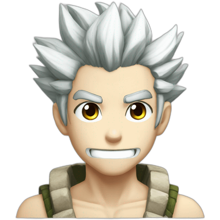 Senku Dr Stone emoji