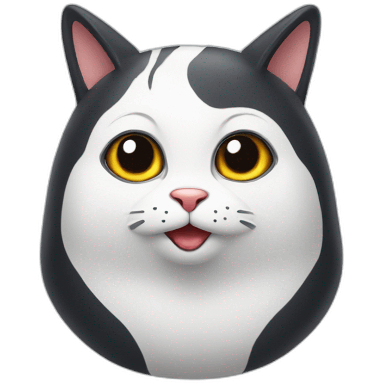 Cat pinguin emoji