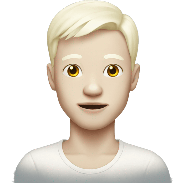 Albino emoji