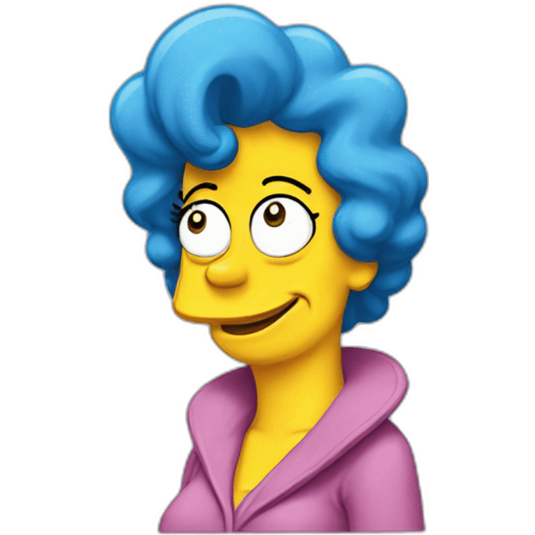 Marge simpson emoji