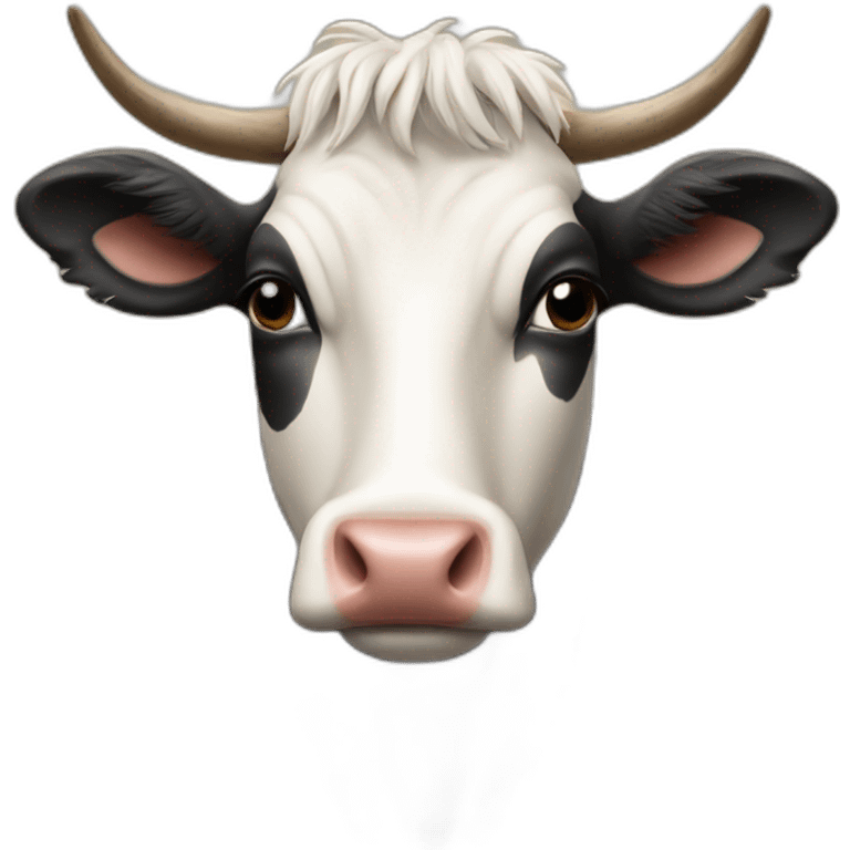 Vache nus emoji