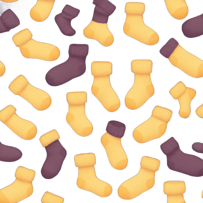 Cozy socks emoji