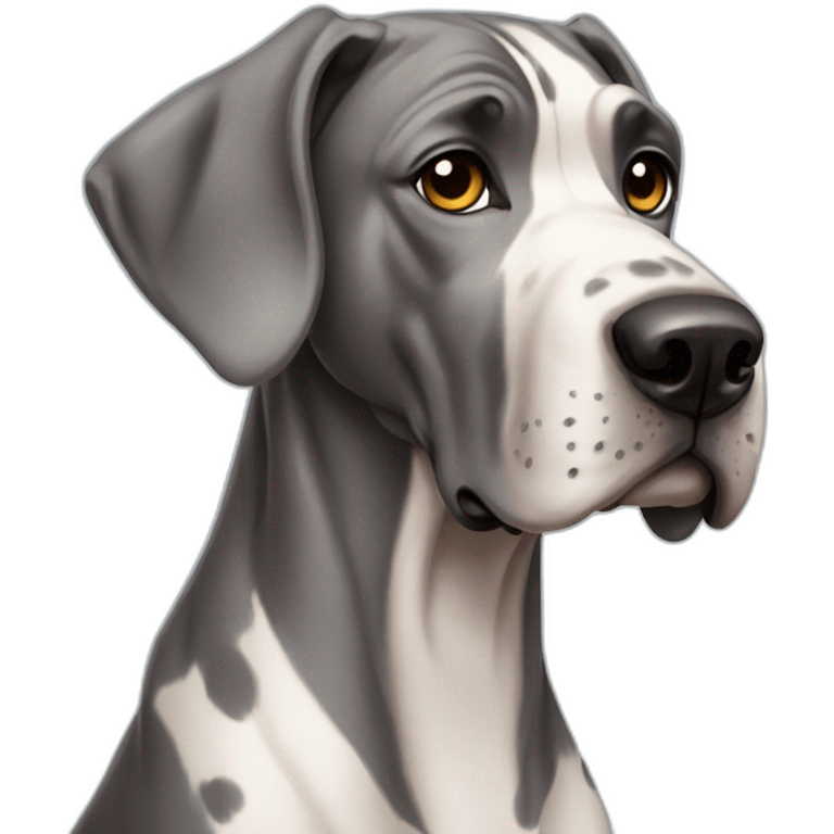 dog-great-dane-full-body emoji