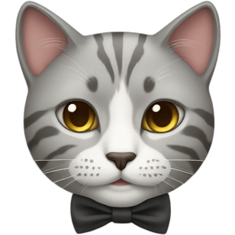 gentleman cat emoji