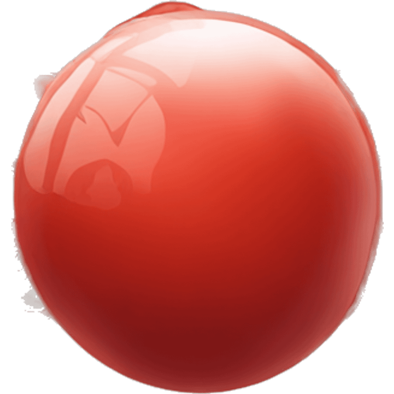 el globo terraqueo pero en rojo emoji