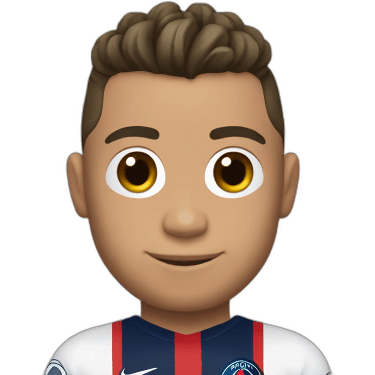 Ronaldo avec un maillot du PSG  emoji