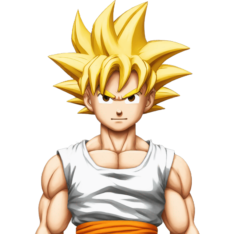 Goku from dragon ball z emoji