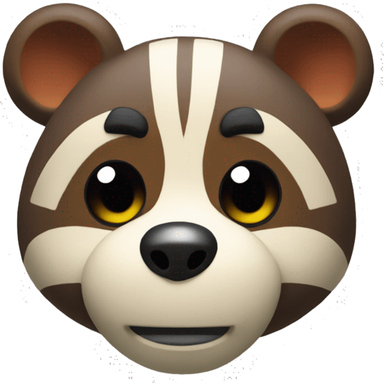 Create Tanuki from super Mario  emoji