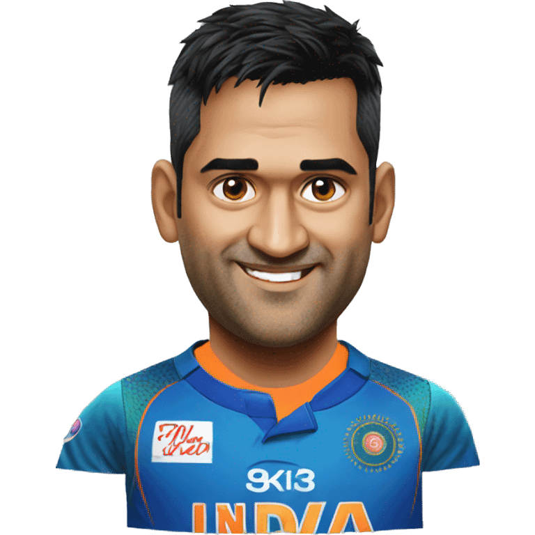 ms dhoni emoji