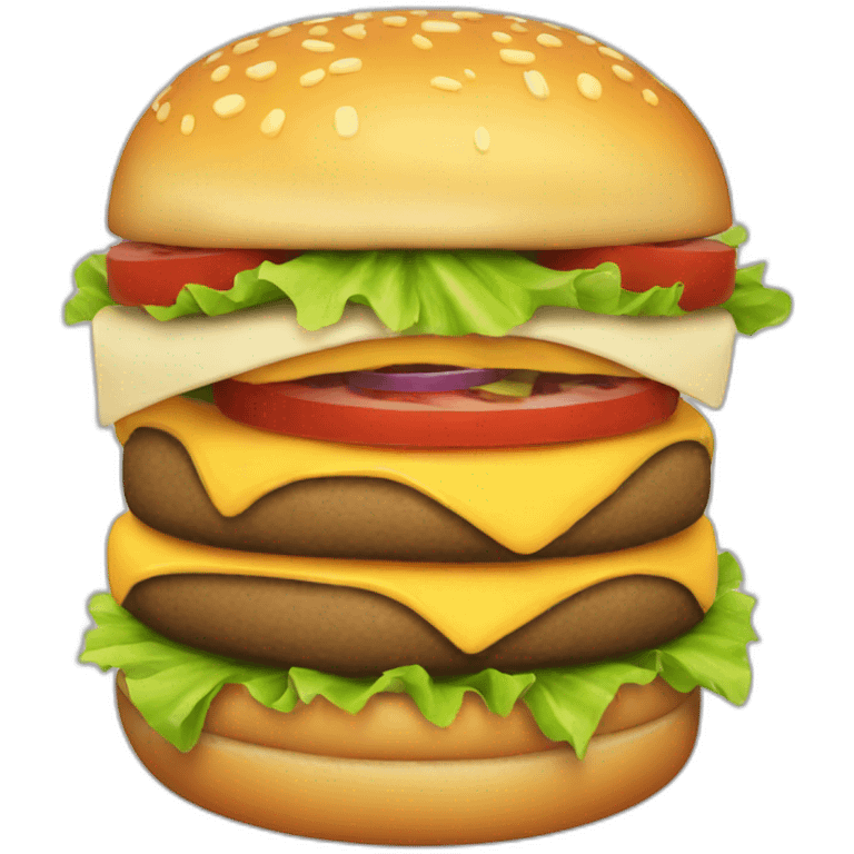 Cheeseburger emoji