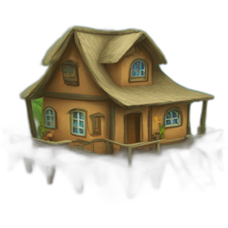 Island house emoji