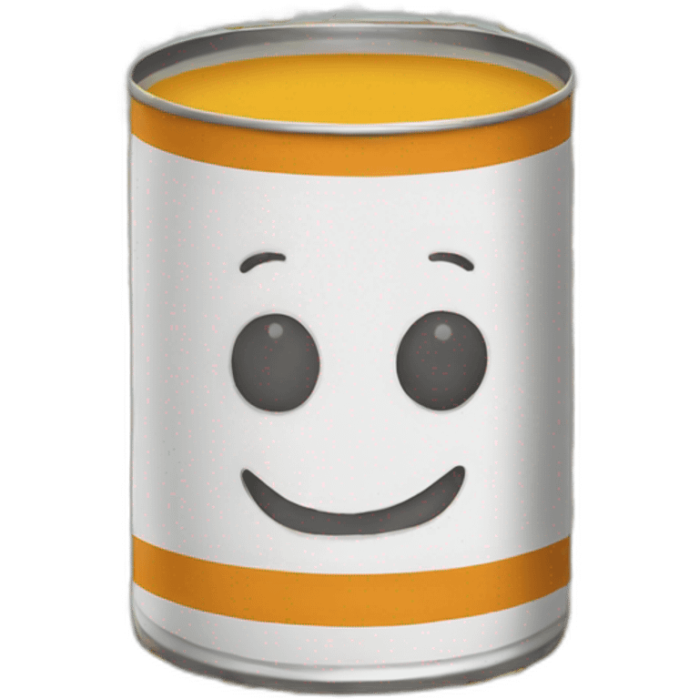 Huge young cans of soup emoji