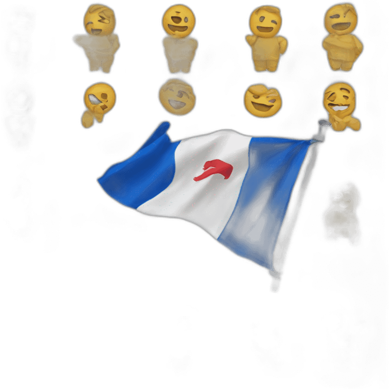 Drapeau chaldéens emoji