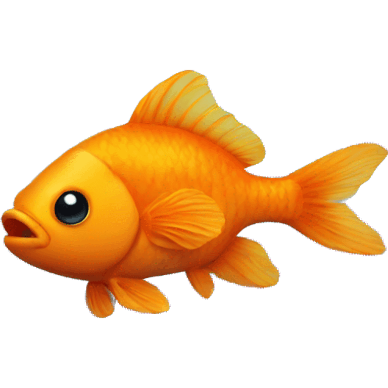 orange fish emoji