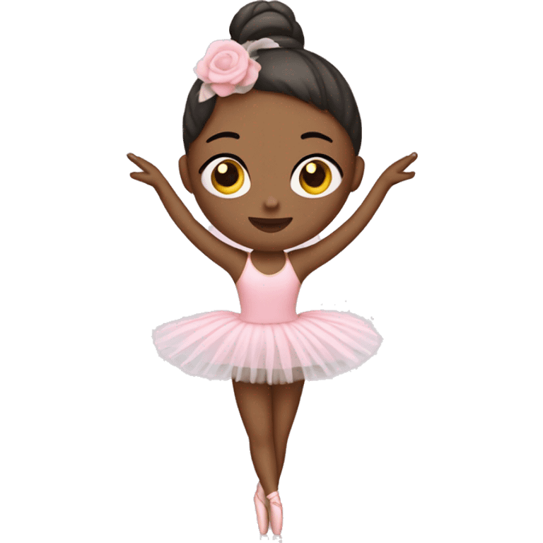 Ballerina wearing tutu emoji