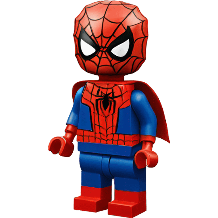 Spider-man LEGO emoji