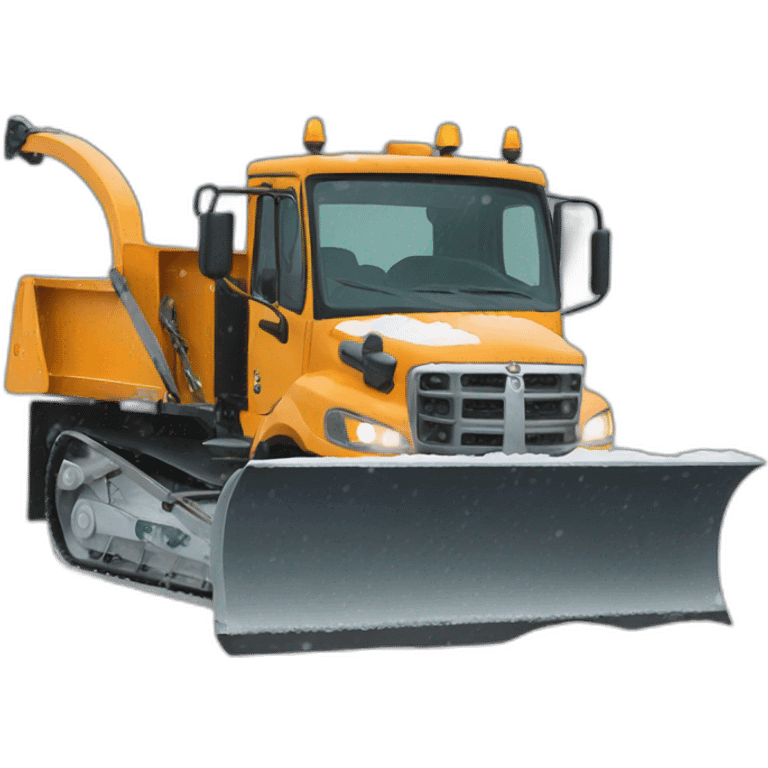 Snowplow emoji