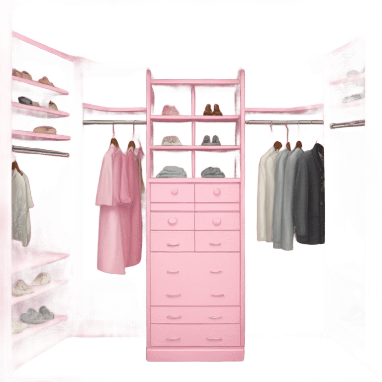 light light pink closet emoji