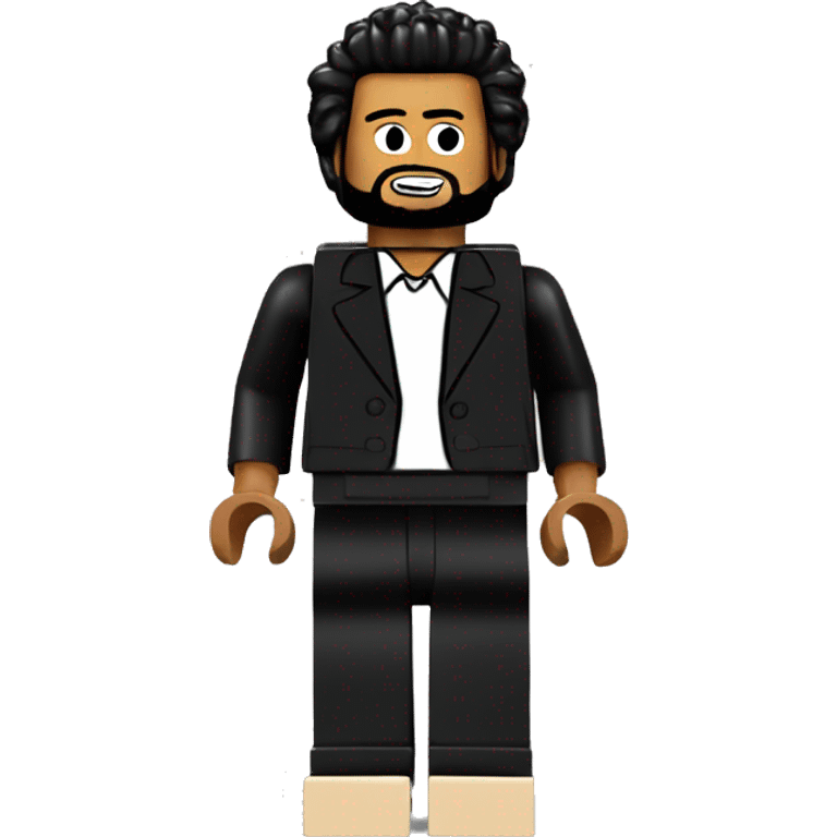 THE WEEKND lego full body emoji