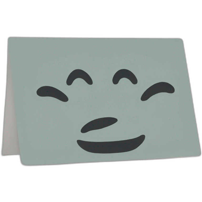 visiting card print emoji