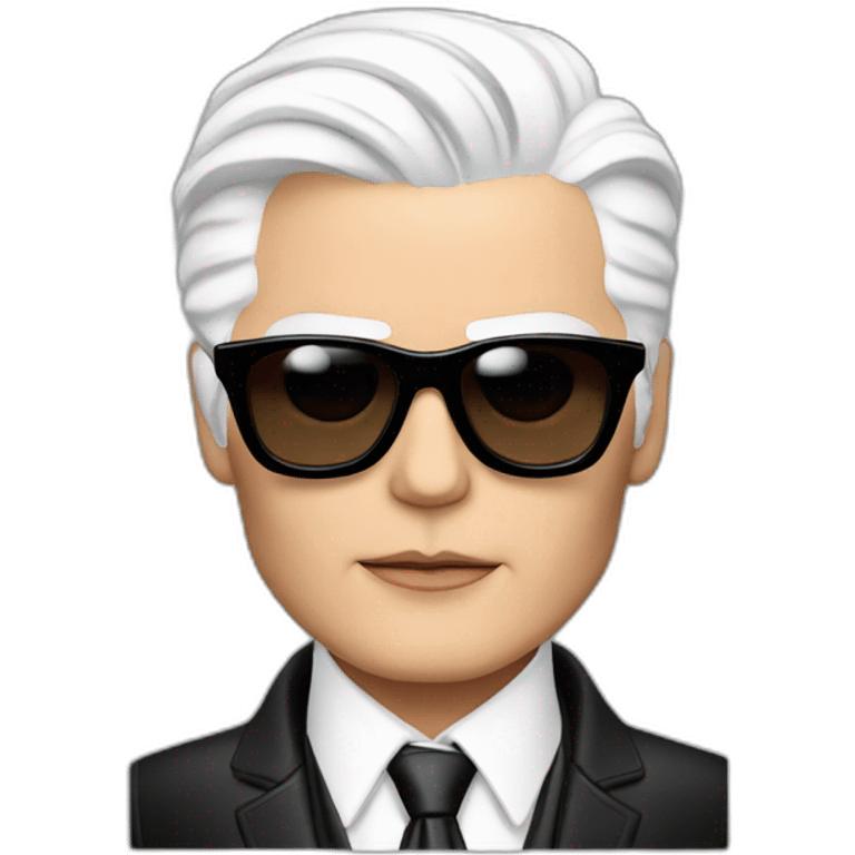 Karl Lagerfeld  emoji