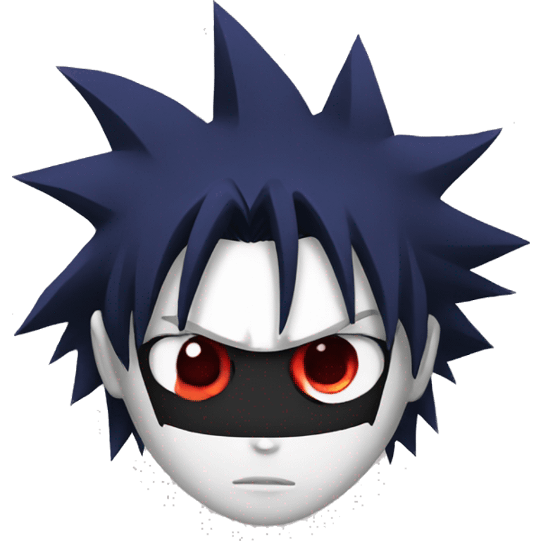 Sasuke with sharingan emoji