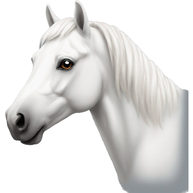 white horse emoji