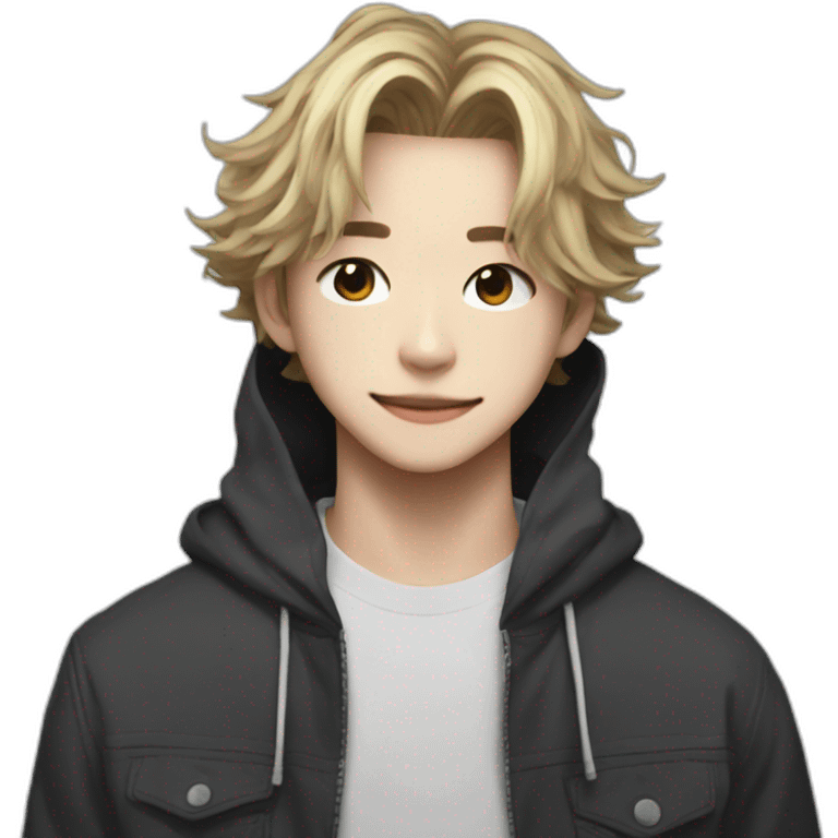 felix of stray kids emoji