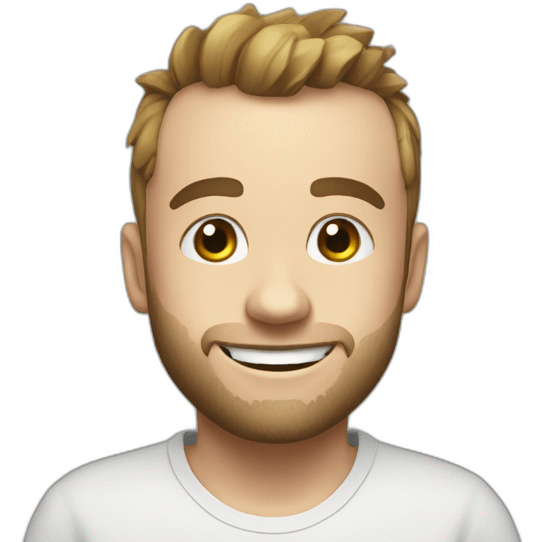 Squeezie avec un gode emoji