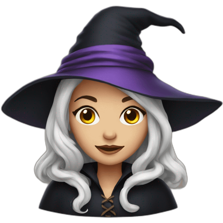 beautiful witch emoji