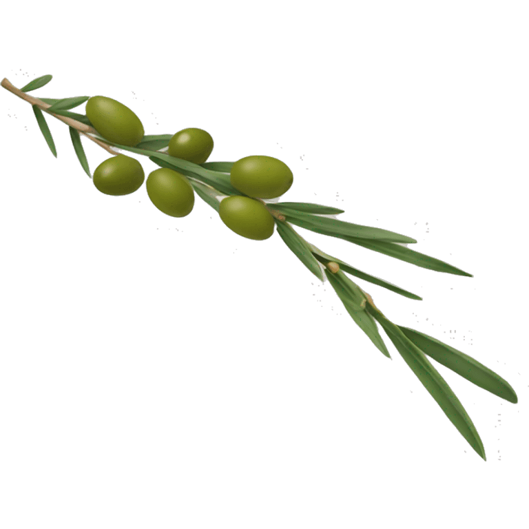 olive stick  emoji