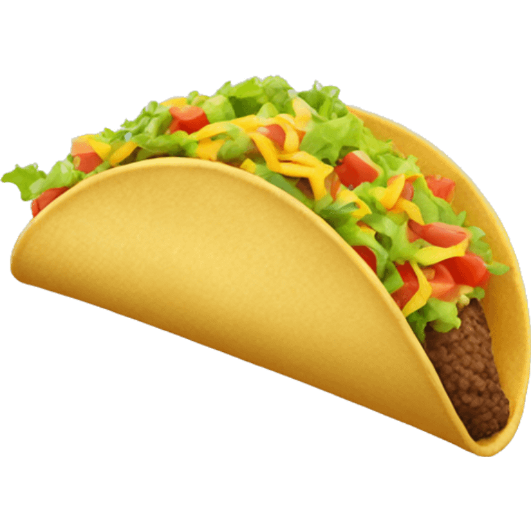 Taco farting emoji