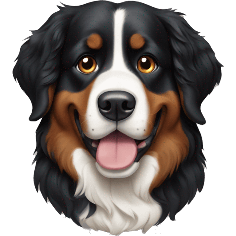 Bernese mountain dog emoji