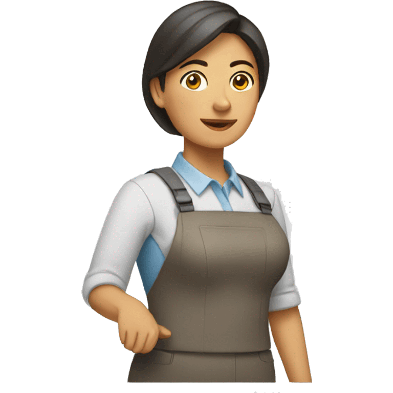 mujer trabajando emoji