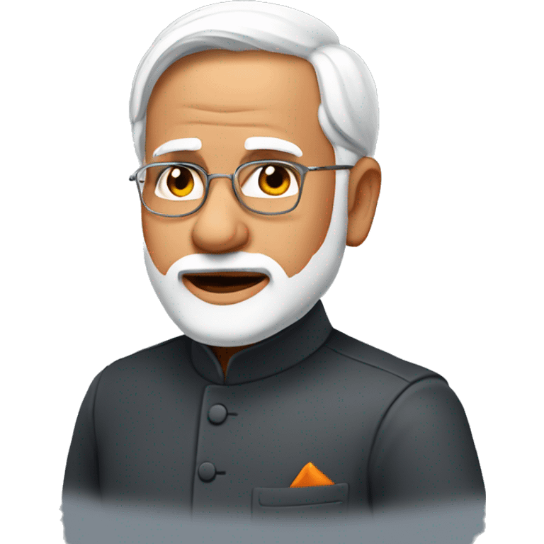 Modiji saying no emoji