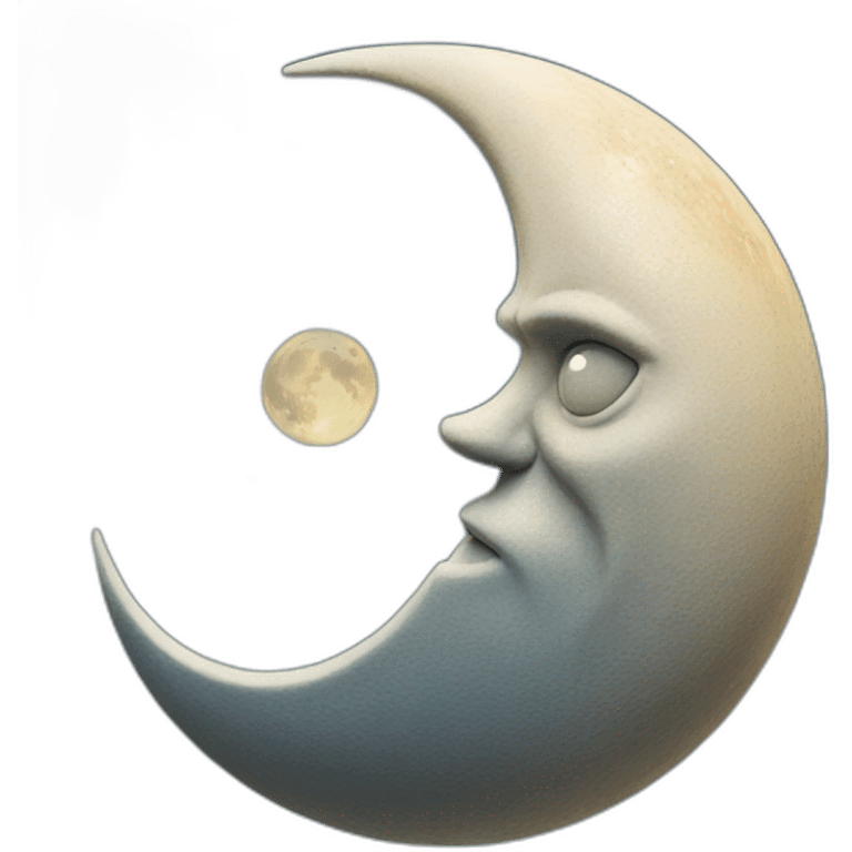 Triton moon emoji