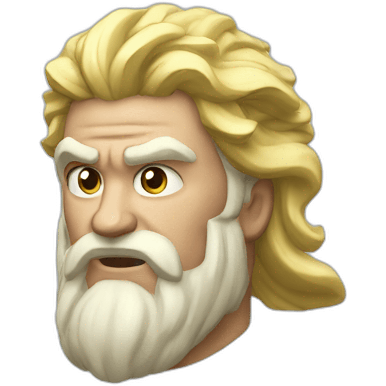 Zeus lightning emoji