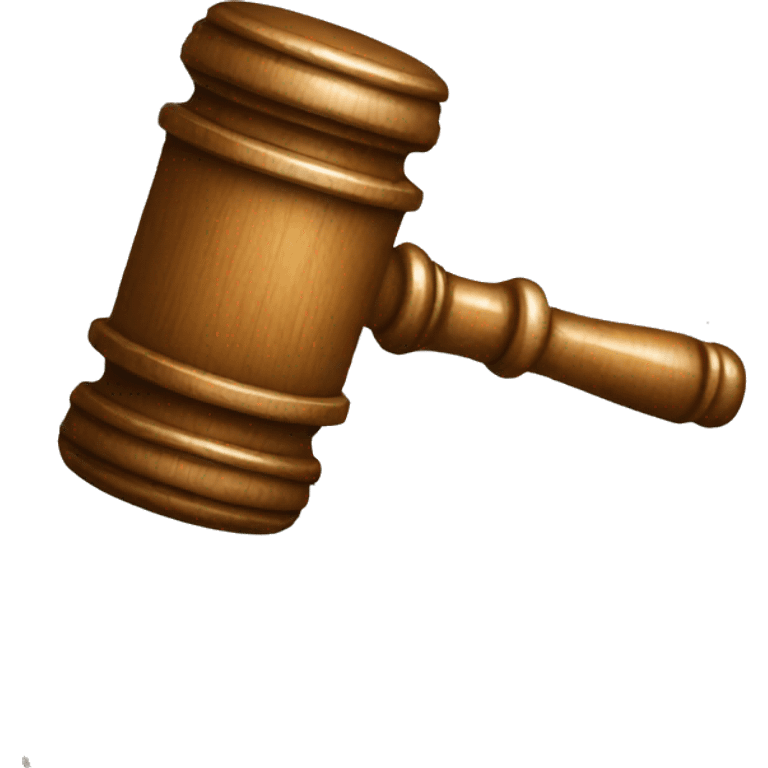 judge gavel emoji